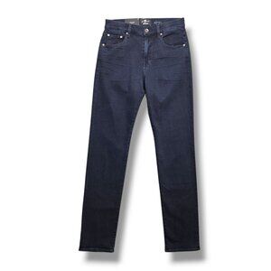 7 for All Mankind Adrien Jeans Mens 29 Luxe Sport Easy Slim Straight Black